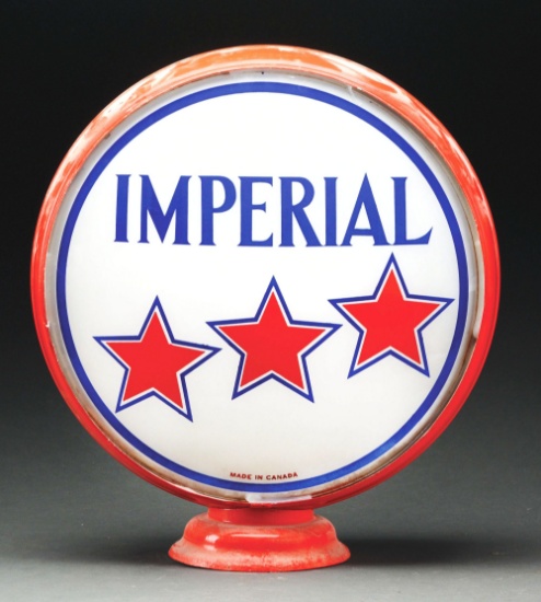 Imperial Gasoline Complete 16.5" Globe On Metal Body.