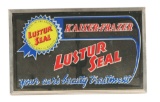 Kaiser Frazier Luster Seal Wax Light Up Dealership Glass Display Sign.