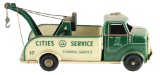 Cities Sevice Metal Toy Tow Truck.