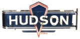 Rare Hudson Motor Cars Complete Tin Neon Sign On Original Can.