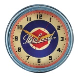 Packard Motor Cars Neon Dealership Clock.
