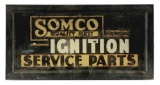 Somoco Ignitions Parts & Service Glass Face Light Up Store Display.