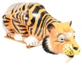 Large Esso Gasoline Fiberglass Tiger Statue.