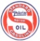 Standard Motor Gasoline & Polarine Motor Oil Porcelain Curb Sign.
