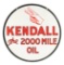 Kendall Motor Oil Porcelain Sign.