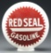 Red Seal Gasoline One Piece Baked Globe.