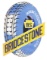 Rare Bridgestone Tires Die Cut Porcelain Sign.