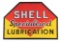 Shell Specialized Lubrication Porcelain Sign.
