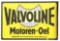 Valvoline Motor Oil Porcelain Flange Sign.