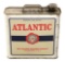 Atlantic Motor Oil One Gallon Flat Can.