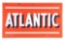Atlantic Gasoline Porcelain Sign.