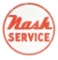 Nash Motor Cars Service Porcelain Sign.