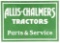 Allis Chalmers Tractors Parts & Service Sign.