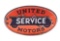 United Motors Service Porcelain Neon Sign.