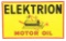 Elektrion Motor Oil Porcelain Sign.