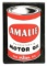 Amalie Motor Oil Curb Stand Sign W/ Self Framed Edge.
