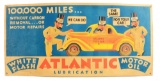 Lot Of Four: Atlantic Gasoline & Motor Oil Paper Banners.