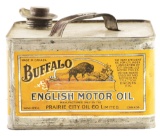 Rare Buffalo English Motor Oil One Gallon Can.