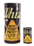 Lot Of Two: Whiz Automotive Store Display & High Pressure Lubricant Can.