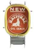 National Oil Seals Neon Store Display Sign.