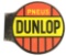 Dunlop Tires Porcelain Flange Sign.