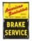 American Brake Blok Brake Service Embossed Tin Sign.