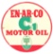 Enarco Motor Oil Embossed Tin Sign W/ Slate Boy Graphic.