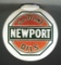 Newport Gasoline & Oils One Piece Etched Canopy Globe.
