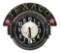 Rare Federal Neon Clock W/ Texaco Gasoline & Motor Oil Marquee.