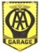 AA Garage Porcelain Sign.
