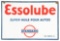 Standard Essolube Motor Oil Porcelain Flange Sign.