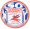 Socony Pegasus Brand Porcelain Sign W/ Pegasus Graphic.