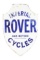 Imperial Rover & Meteor Cycles Die Cut Porcelain Sign.