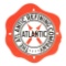 Atlantic Motor Oil Porcelain Lubster Cart Plate.