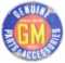 General Motors Genuine Parts & Accessories Porcelain Sign.