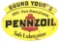 Pennzoil Sound Your Z Porcelain Sign.