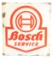 Bosch Service Convex Porcelain Sign.
