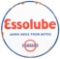 Standard Essolube Motor Oil Porcelain Curb Sign.