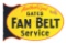 Gates Authorized Fan Belts Tin Flange Sign.
