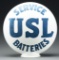 USL Batteries Service One Piece Etched Globe.