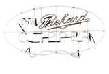 Packard Clipper Neon Skelton Dealership Sign.