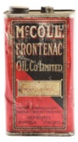 McColl Frontenac Oil Company One Gallon Can.
