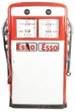Gilbarco Calco Meter Double Pump Restored In Esso Gasoline.