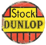 Dunlop Tires For Sale Here Porcelain Flange Sign.