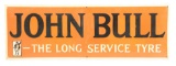 John Bull Tyre Convex Porcelain Sign.