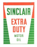 Sinclair Extra Duty Motor Oil Porcelain Sign.