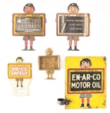 Lot of 5: Enarco Motor Oil Advertising.