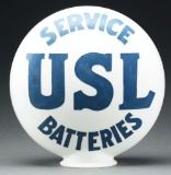 USL Batteries Service One Piece Etched Globe.