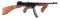 (N) EXCEPTIONAL CONDITION LIGHT AS A FEATHER AUTO ORDNANCE MODEL 1928 A22 THOMPSON MACHINE GUN IN .2