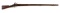 (A) US MODEL 1808 SPRINGFIELD TYPE II FLINTLOCK MUSKET.